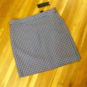 Marc by Marc Jacobs skirt blue red plaid Brand New
